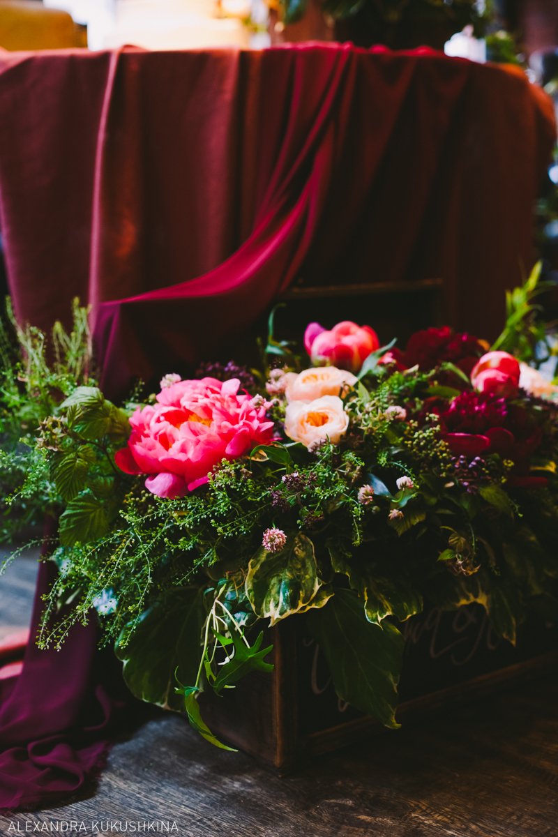 Цветы в декоре свадебного торжества