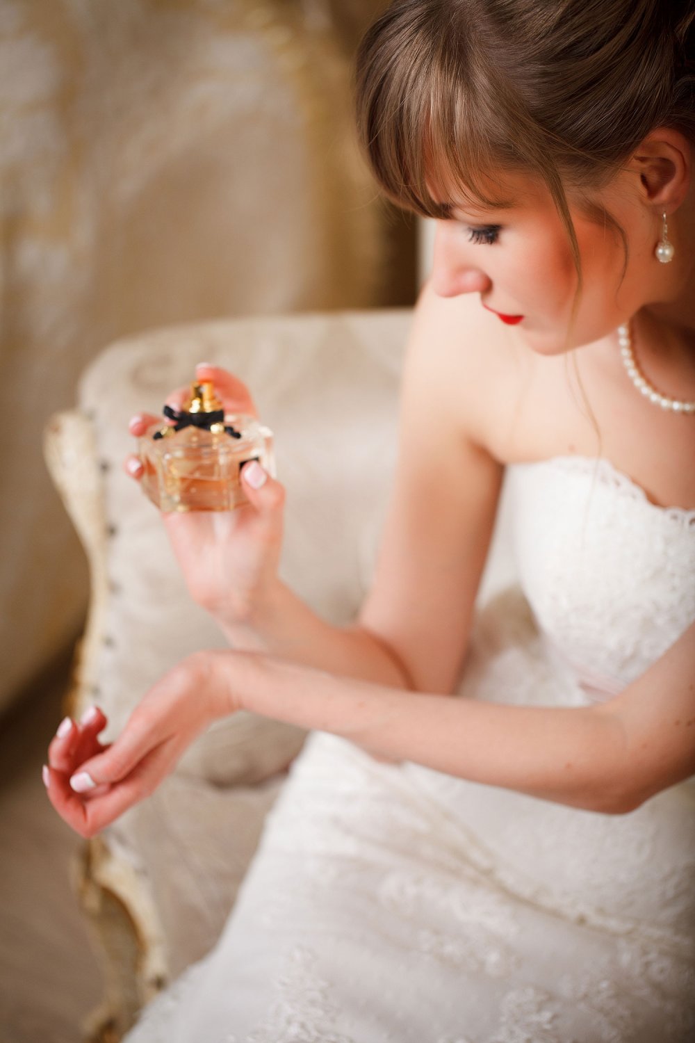 Ароматный парфюм невесты