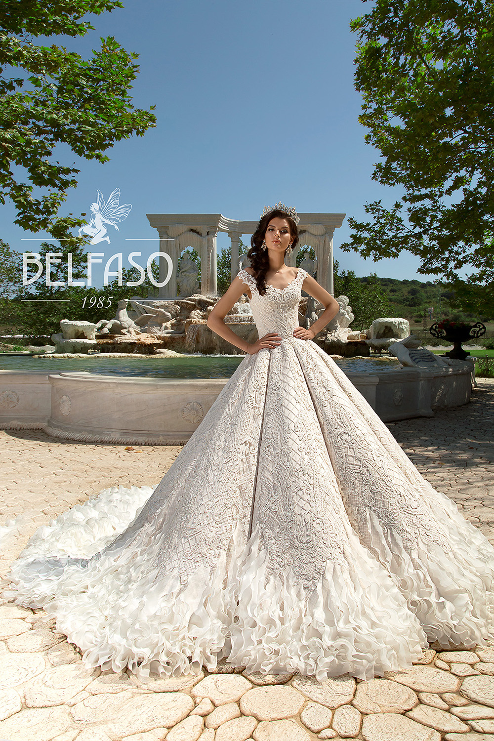 Роскошное свадебное платье Элизия от Belfaso!