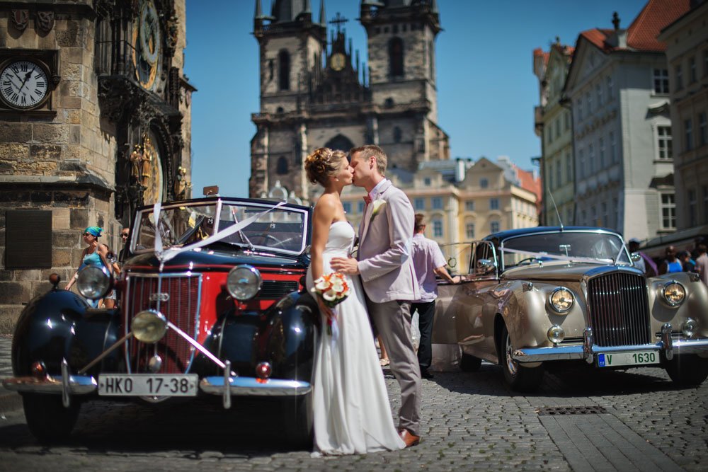 Старгородская ратуша, свадьба в Праге