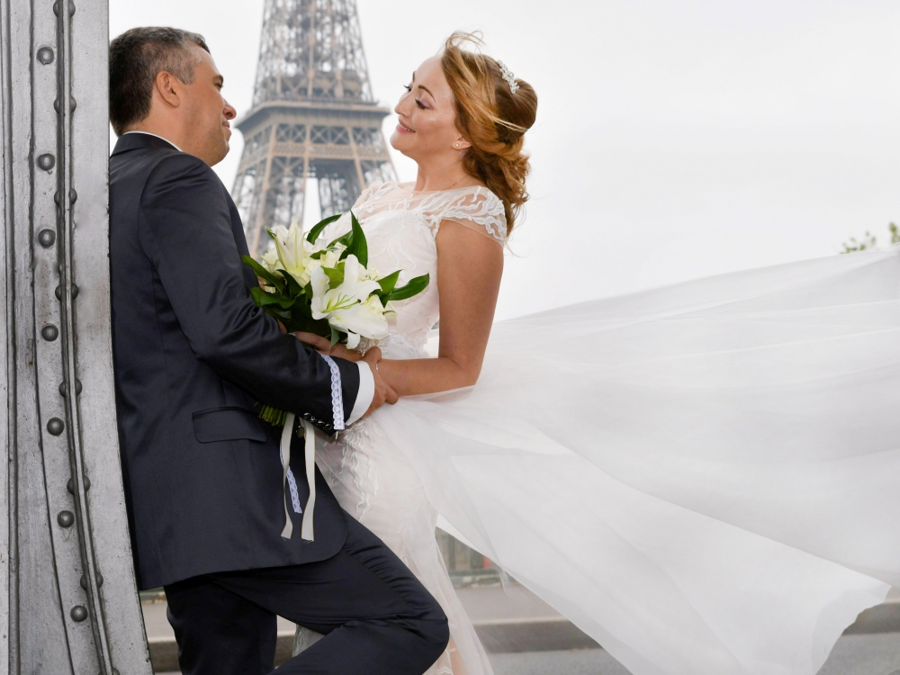 свадьба в Париже