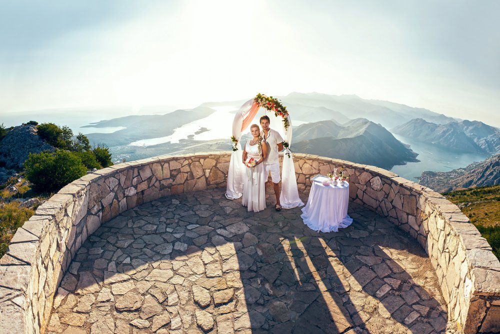 Свадьба в Черногории Анны и Игоря. Ловчен