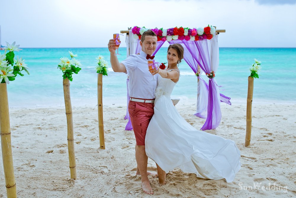 Свадьба в Доминикане на острове Саона
#SunWedding