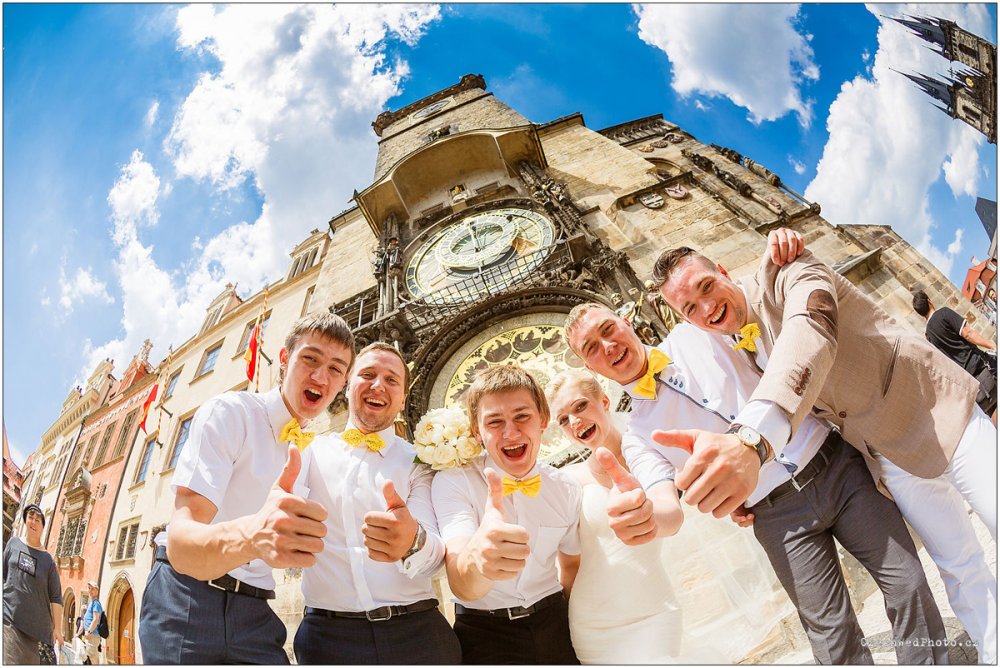 Свадьба в Чехии, Свадьба в Староместской Ратуше