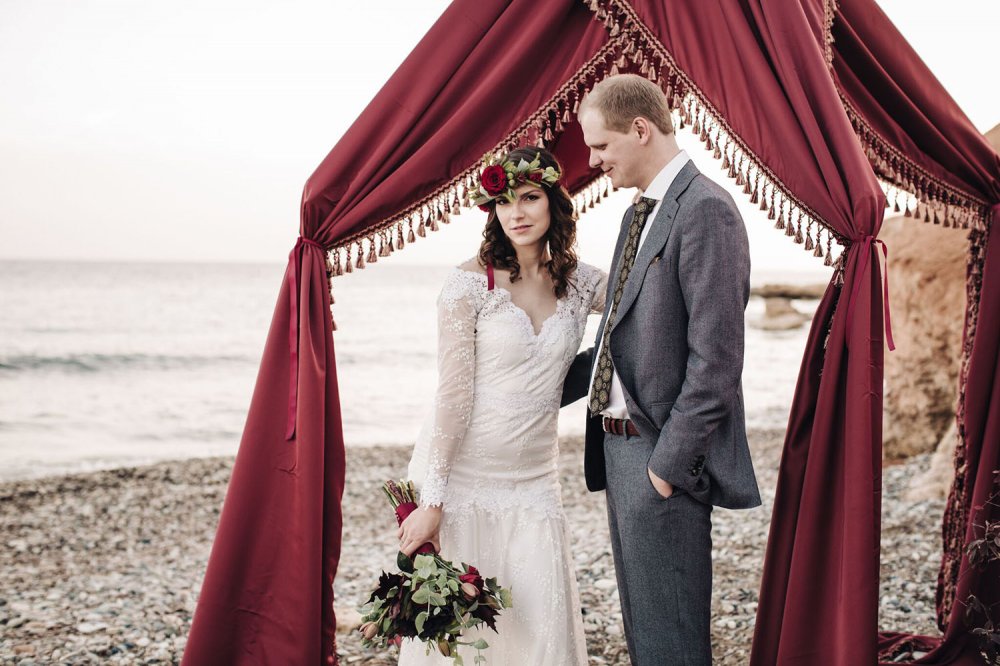 Свадьба на пляже на Кипре от компании T-Style Ltd.