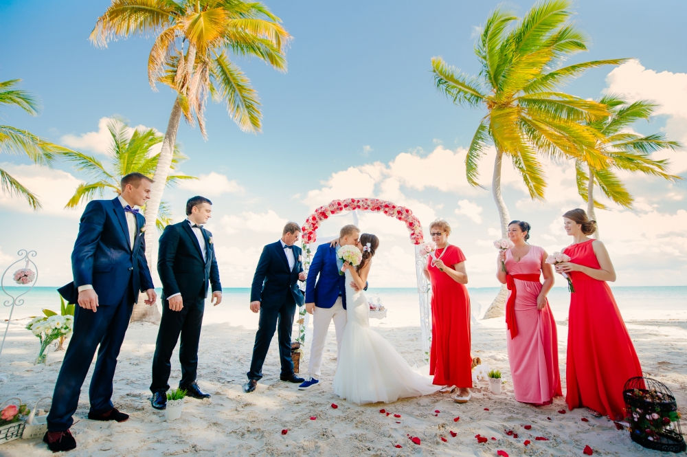 Официальная свадьба в Доминикане 