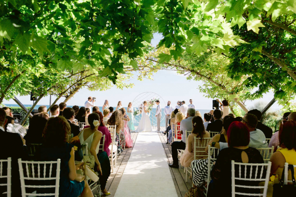 Свадьба в Болгарии, Свадьба в гольф клубе Tracian Cliffs Resort. Организация INSIDE WEDDING. Фотограф Юлия Маринова.