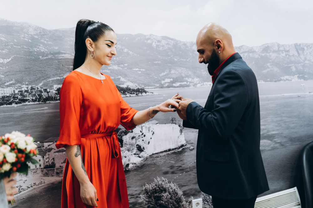 Официальная свадьба в Черногории