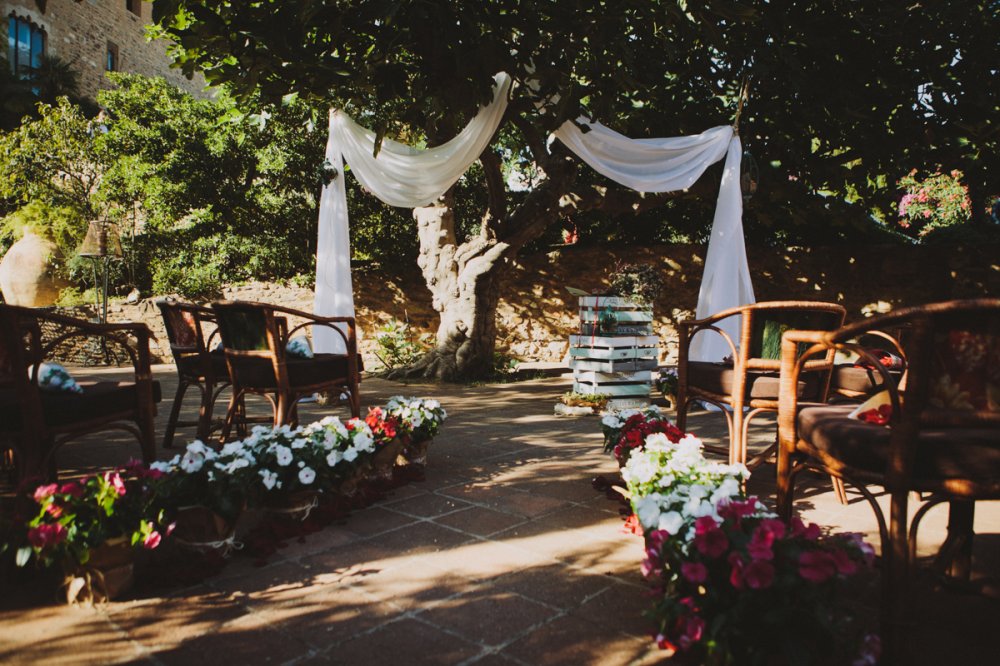Оформление места свадебной церемонии