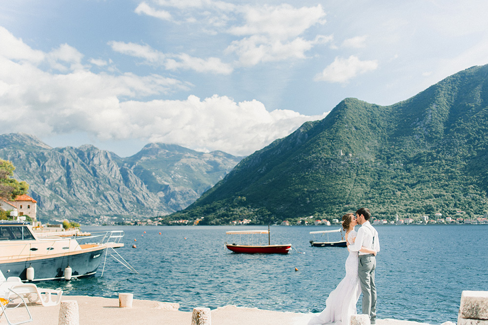Свадьба в Черногории, за границей