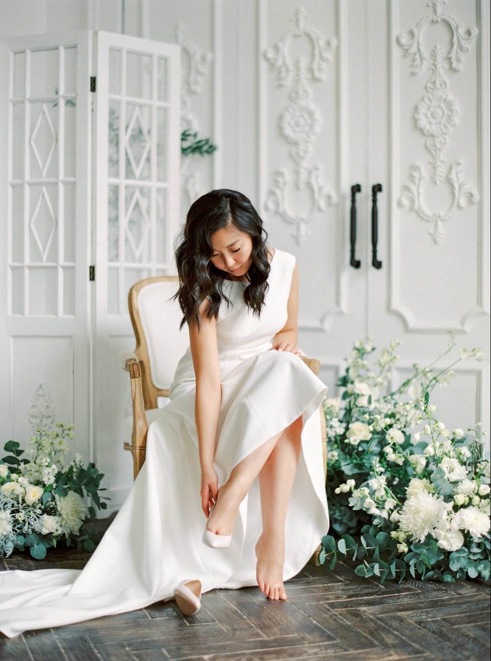 Фотосессия утра невесты — простота и гармония
