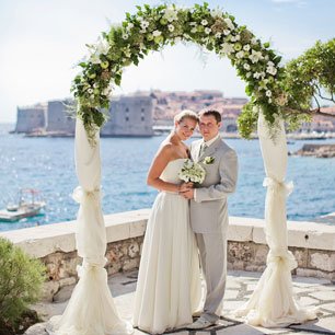 Свадьба Александра и Ольги в Хорватии