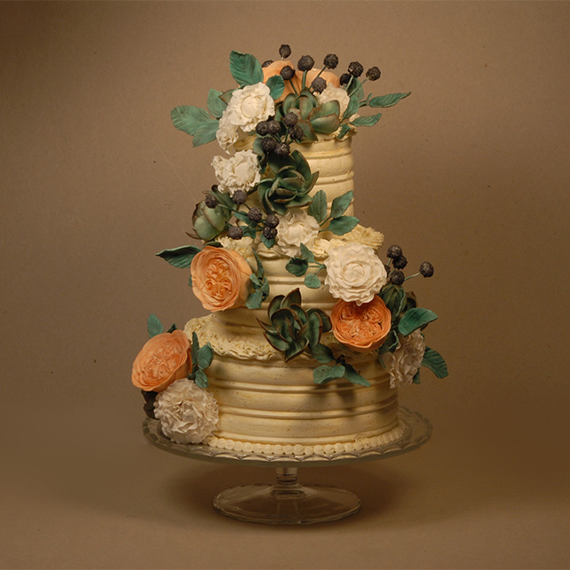 Свадебный торт — высокое искусство, доступное каждому