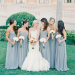 Образ подружки невесты: серый — цвет роскоши и благородства