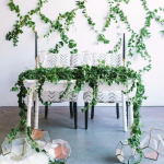 Botanical Style: 45 идей для декора свадебного стола