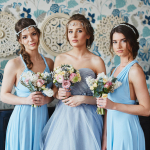 Элегантная свадьба в пыльно-голубом цвете: Алексей и Елизавета