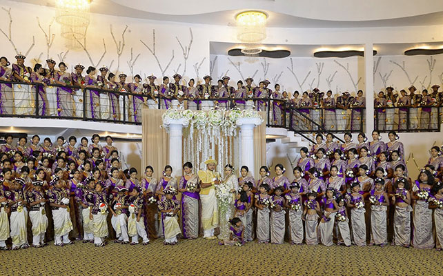 Рекордная свадьба на Шри-Ланке