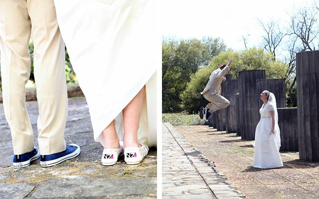 обувь жениха и невесты, фотосессия молодожёнов, Самая гиковская свадьба, фото