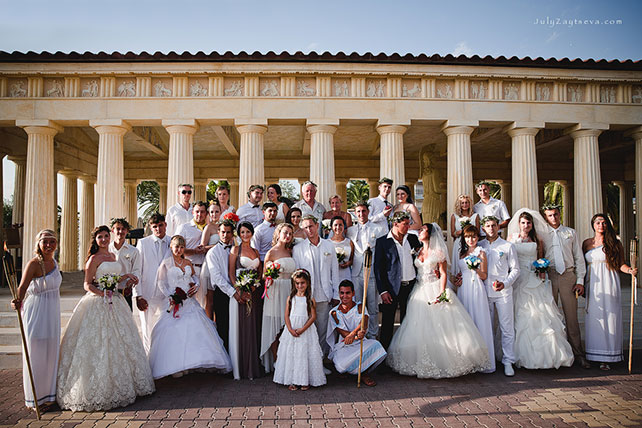 Осенний свадебный проект Моя большая греческая свадьба