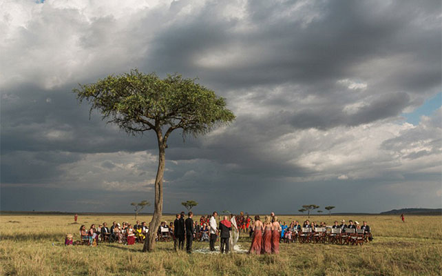 свадебная церемония в национальном заповеднике Кении