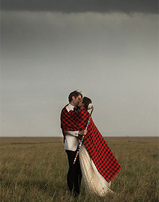 свадебная церемония в национальном заповеднике Кении