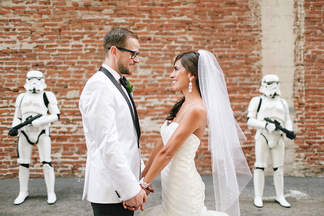 свадьба в стиле «Звездных войн»