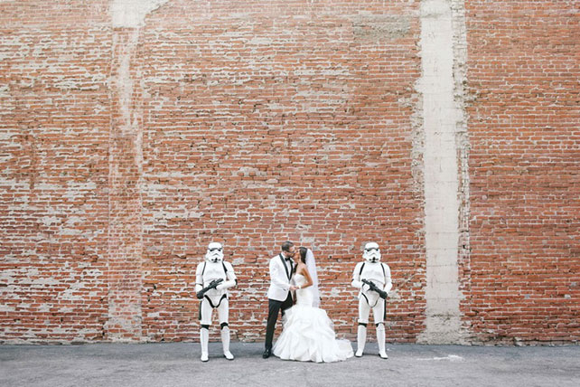 свадьба в стиле «Звездных войн»
