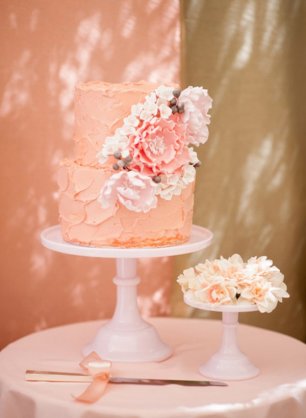 Торт с цветочным оформлением