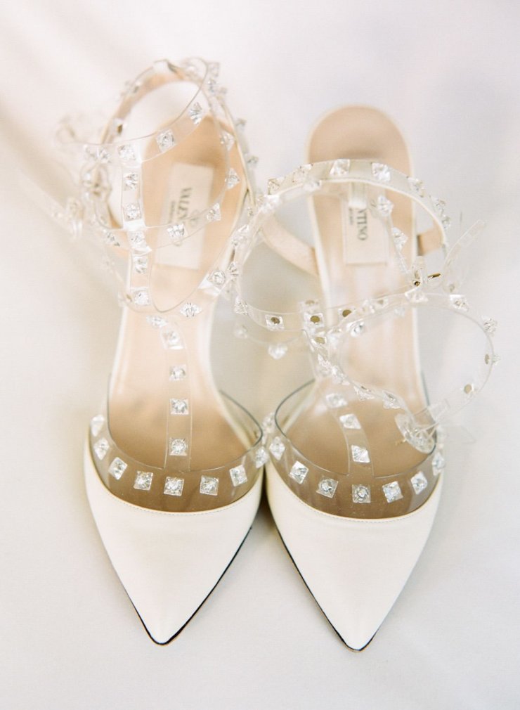 Свадебные туфли знаменитого бренда «Valentino»