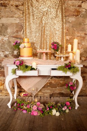 Винтажный декор сладкого стола