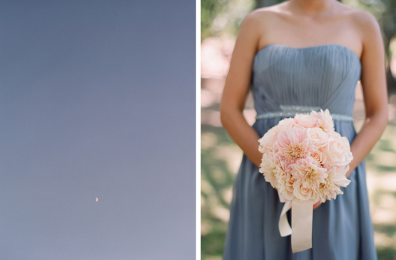 Подружки невесты: свадьба в серо-розовых тонах
