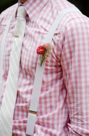 Образ жениха: рубашка и галстук разных принтов