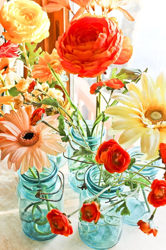 Цветы в декоре свадьбы