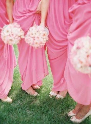 Классическая розово-коралловая свадьба