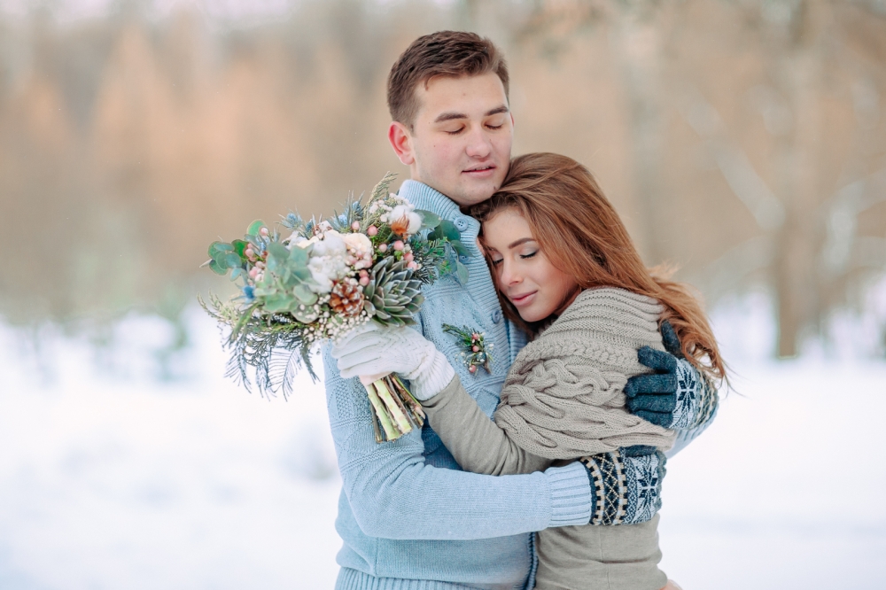 Уютная зима: love story Алены и Павла