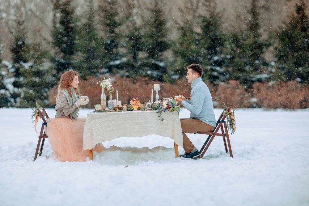 Уютная зима: love story Алены и Павла