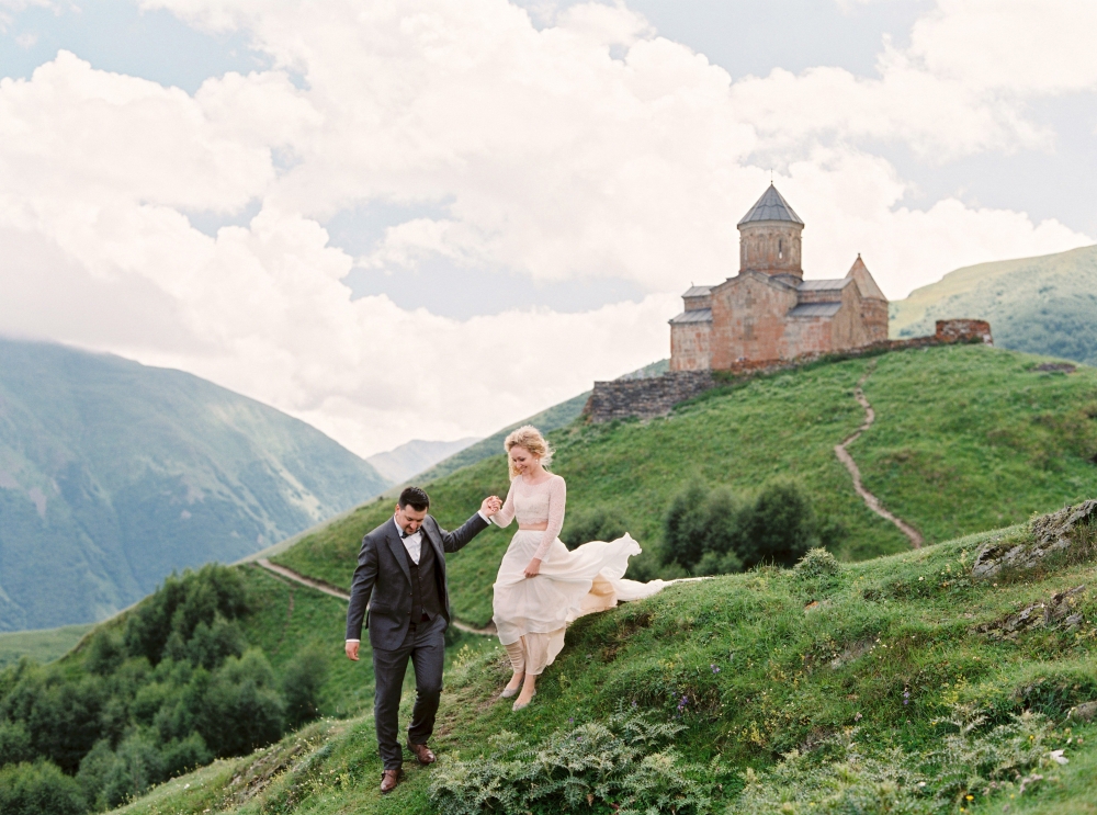 Евгений и Елена. Свадьба в горах Грузии