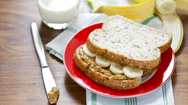 Сэндвич с бананом