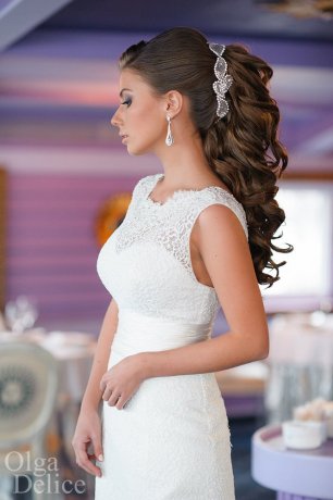 Заколка для свадебной прически