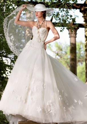 Шляпка с фатой