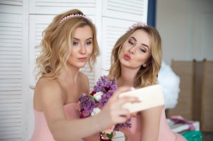 Ободки для подружек невесты