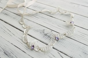 Кружевная повязка для волос