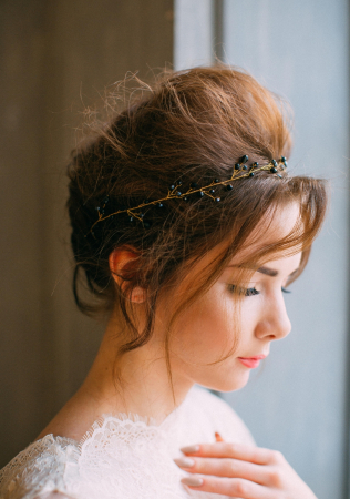 аксессуар для прически невесты, аксессуары EÓLICA
