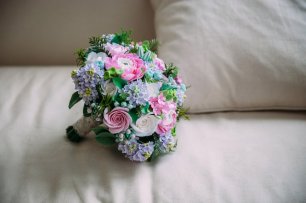 Букет невесты ручной работы