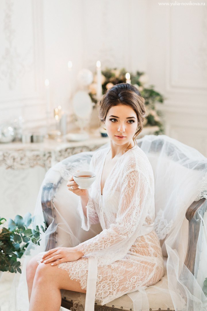 Модель: "Французский шик"
Роскошный, нежный, невесомый пеньюар ручной работы из необыкновенного французского кружева Шантильи!
Авторский дизайн, ручная работа 
Все размеры в наличии
Цена: 9600 руб