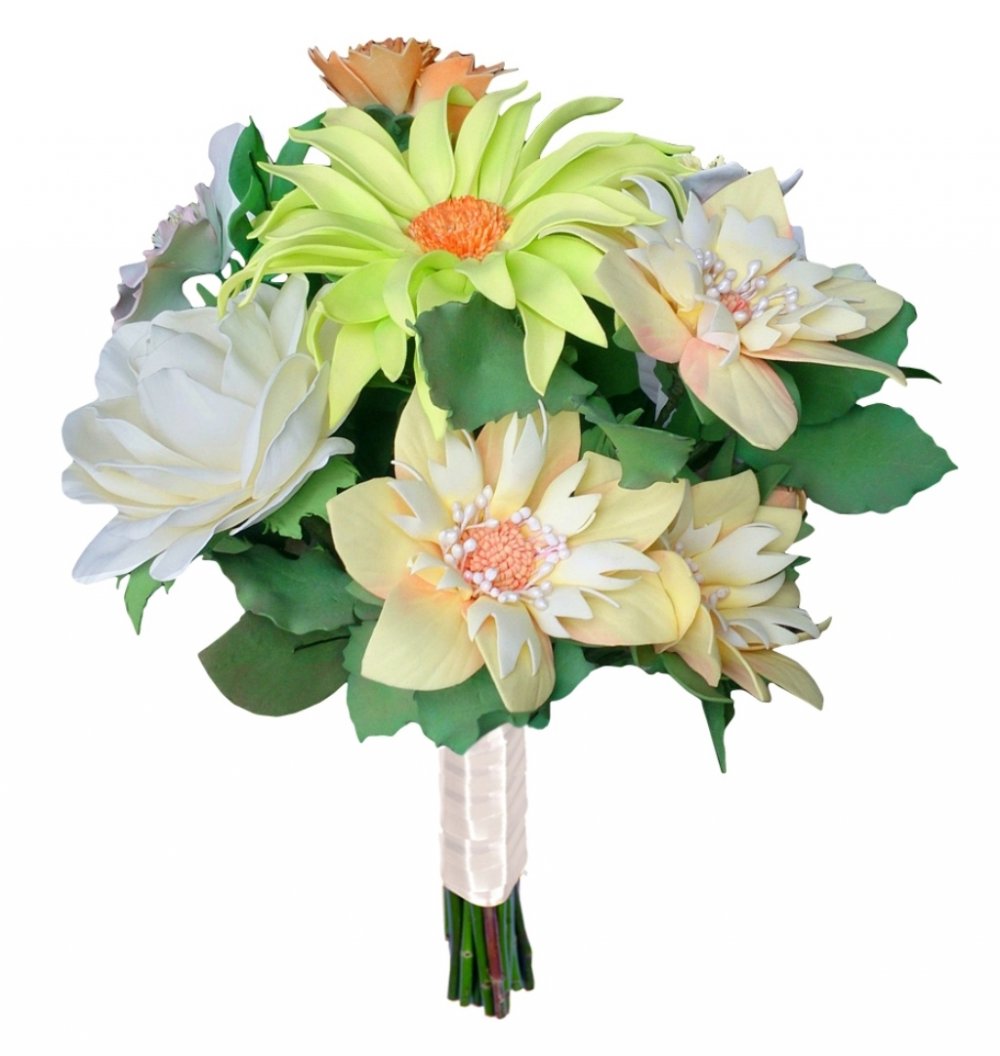 Осенний свадебный букет 