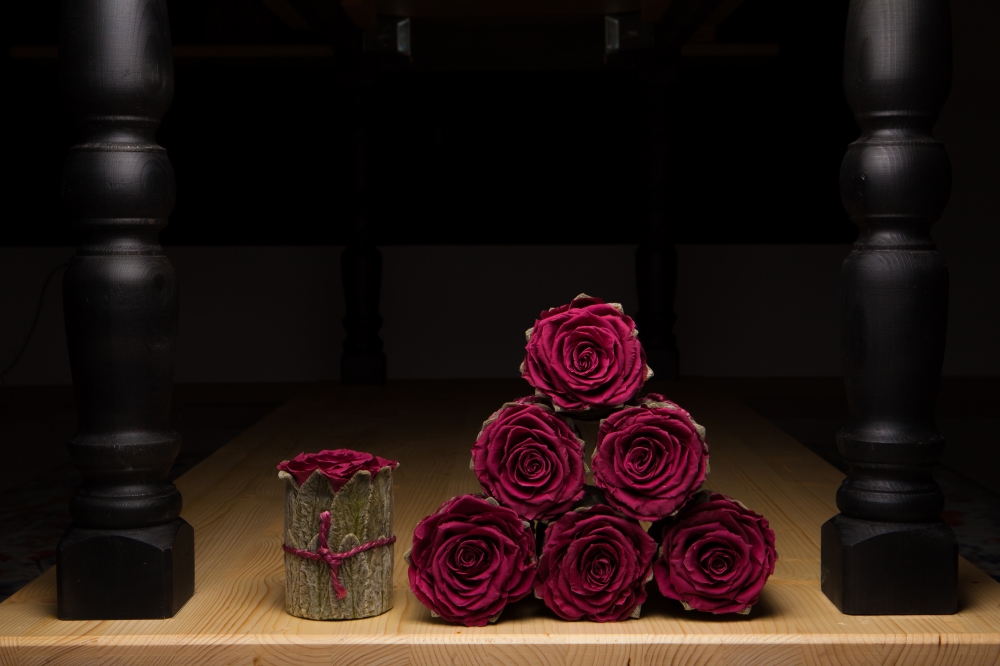 Долговечные стаканчики с розой