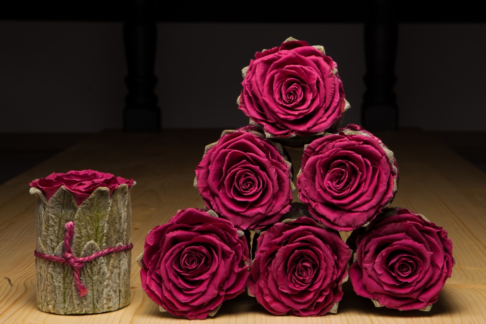 Долговечные стаканчики с розой