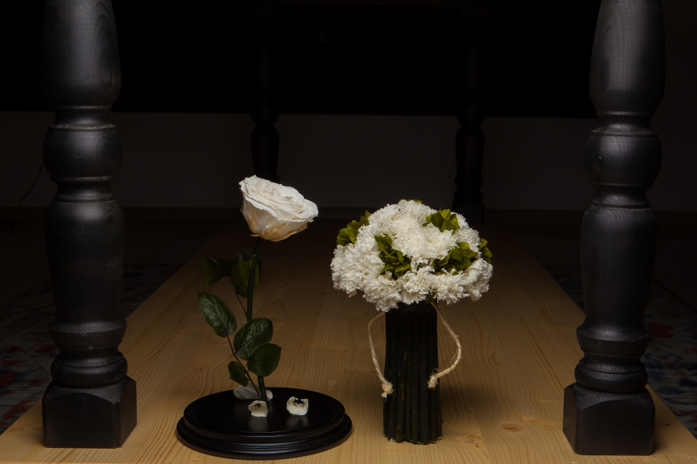 Неувядающая роза и долговечный букет невесты