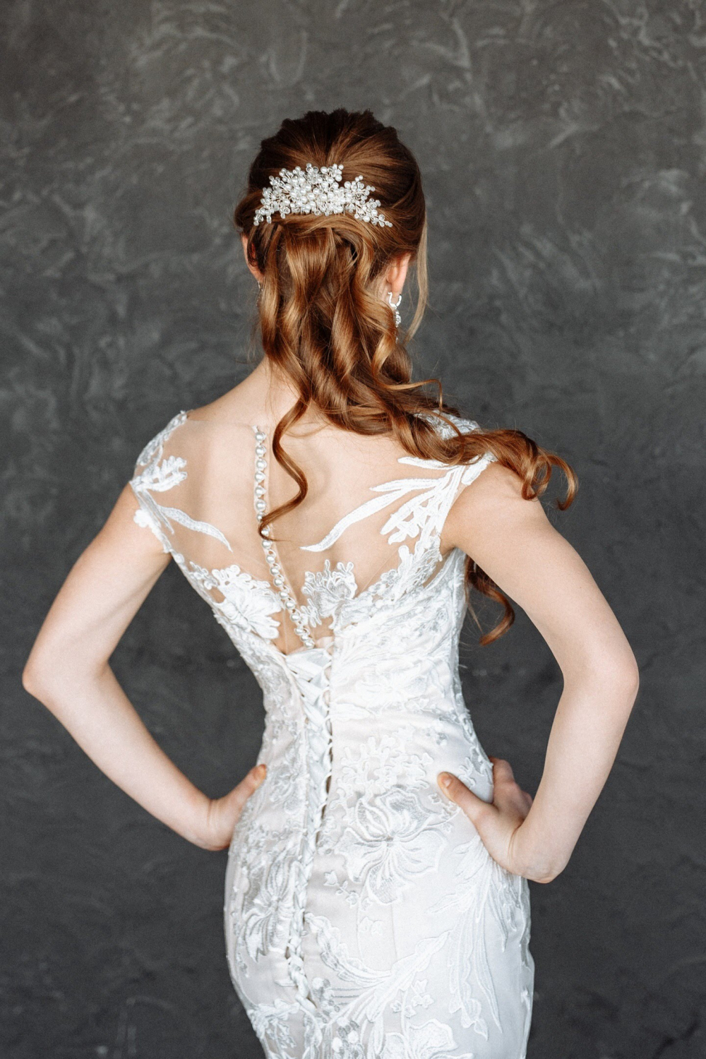 Гребень с жемчугом